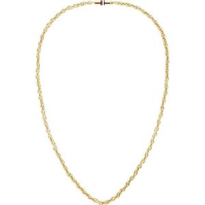 Tommy Hilfiger Slušivý náhrdelník z pozlacené oceli Ropse Chain 2790498 obraz