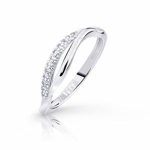 Cutie Diamonds Luxusní prsten z bílého zlata s brilianty Z8054-10-X-2-D 49 mm obraz