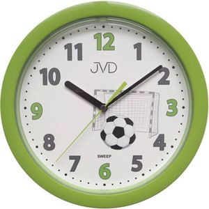 JVD Dětské nástěnné hodiny s tichým chodem HP612.D Green obraz