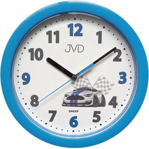 JVD Dětské nástěnné hodiny s tichým chodem HP612.D Blue obraz