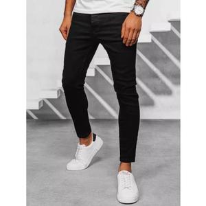 Pánské kalhoty džínové E05 černé obraz