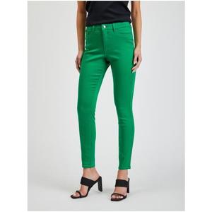 Zelené dámské skinny fit kalhoty ORSAY Paulina 38 obraz