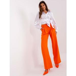 Dámské kalhoty s kapsami ROSSIE oranžové obraz