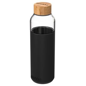 Skleněná lahev na vodu Flow, 660ml, Quokka, černá obraz