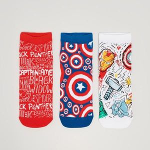 House - Sada 3 párů ponožek Marvel - Vícebarevná obraz