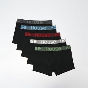 House - Sada 5 boxerek - Vícebarevná obraz