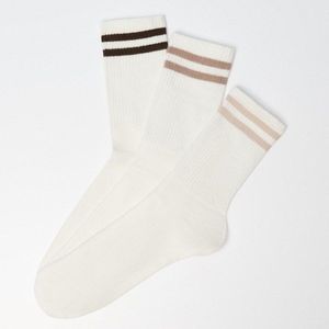 House - Sada 3 párů ponožek - Bílá obraz