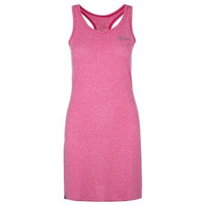 Dámské letní šaty Kilpi SONORA-W růžové obraz