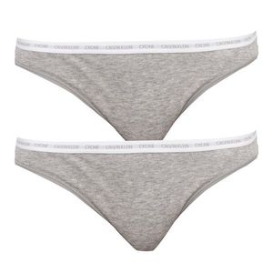 Sada dvou šedých kalhotek Calvin Klein Underwear obraz