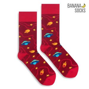 Banana Socks Unisex's Socks Classic Ufo obraz