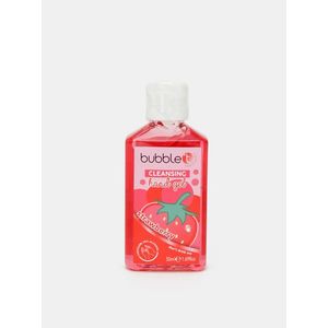 Antibakteriální gel na ruce (70% alkoholu) Bubble T Cosmetics Strawberry 50 ml obraz