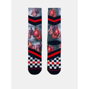 Černo-červené pánské ponožky XPOOOS obraz