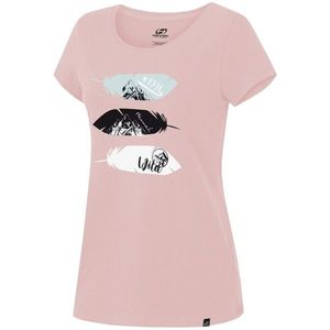 Růžové dámské tričko Hannah obraz
