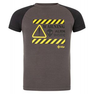Chlapecké bavlněné tričko Kilpi SALO-JB - tmavě šedé obraz