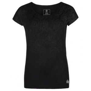 Women's cotton t-shirt Kilpi CHRISTIE-W black obraz