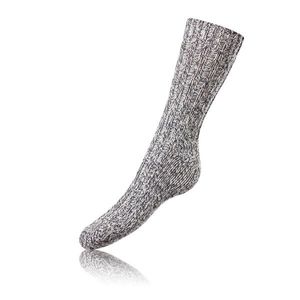Šedé unisex zimní ponožky Bellinda NORWEGIAN STYLE SOCKS obraz