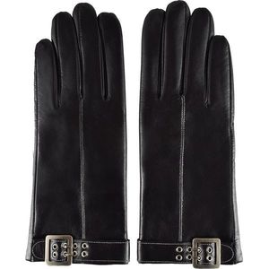 Semiline Woman's Women Leather Antibacterial Gloves P8210 obraz