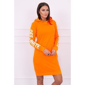Šaty off White oranžově neonové obraz