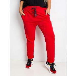 Savage červené nadměrné kalhoty obraz