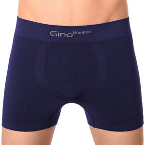 Pánské boxerky Gino bezešvé bambusové modré obraz