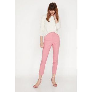 Koton Dámské růžové kalhoty obraz