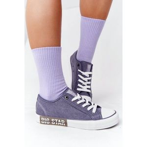 Women's Sneakers BIG STAR Navy Blue obraz