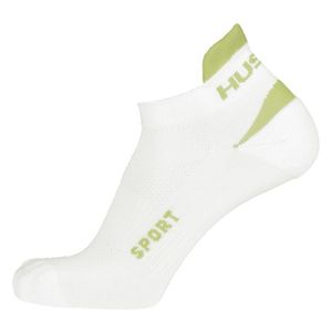 Ponožky HUSKY Sport bílá/sv. zelená obraz