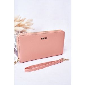 Large Leather Wallet Big Star Pink obraz