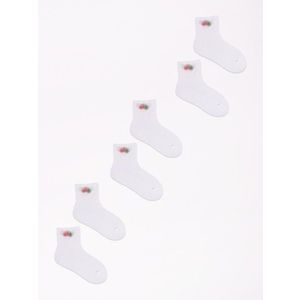 Yoclub Kids's Ankle No Show Boat Socks Patterns 3-Pack SKC/3D-AP/3PAK/GIR/002 obraz