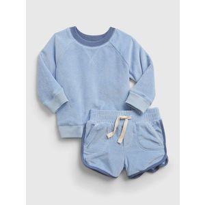 GAP Modrý klučičí baby set knit outfit obraz