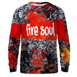 Bittersweet Paris Unisex's Fire Soul Sweater S-Pc Bsp331 obraz