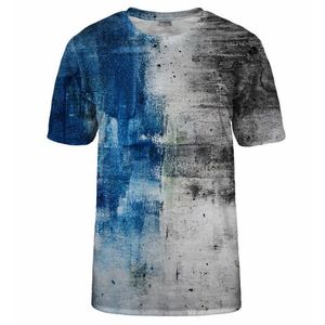Bittersweet Paris Unisex's Blue Wall T-Shirt Tsh Bsp858 obraz