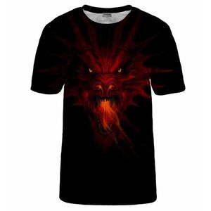 Hořkosladké tričko Paris Unisex Fire Dragon Tsh Bsp780 obraz
