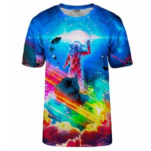 Hořkosladké Paris Unisex barevné tričko Nebula Tsh BSP441 obraz