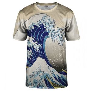 Bittersweet Paris Unisex's Great Waves T-Shirt Tsh Bsp031 obraz