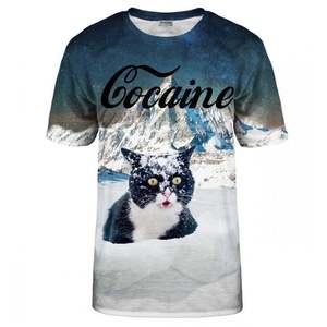 Unisex tričko Bittersweet Paris Cocaine Cat obraz
