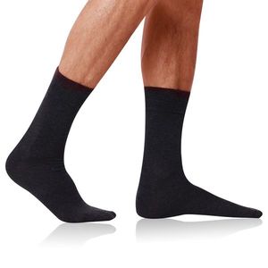 Tmavě šedé pánské ponožky Bellinda COTTON MAXX MEN SOCKS obraz