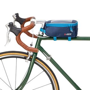 Semiline Unisex's Bicycle Frame Bag A3013-2 Navy Blue obraz