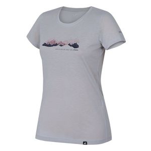 Dámské rychleschnoucí tričko Hannah COREY II gray violet obraz