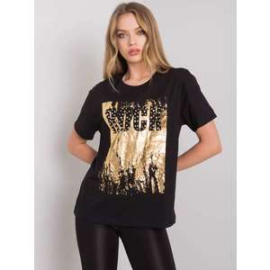 Dámské tričko Fashionhunters Golden obraz