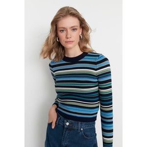 Trendyol Navy Knitwear Sweater obraz