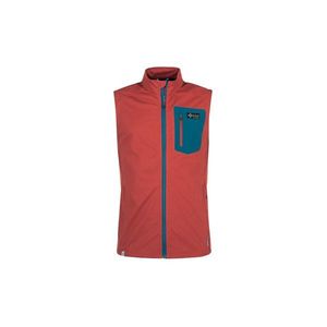 Pánská softshellová vesta Kilpi TOFANO-M tmavě červená obraz