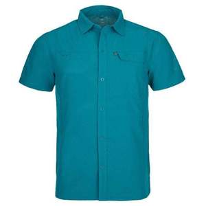 Pánská outdoorová košile Kilpi BOMBAY-M tyrkysová obraz