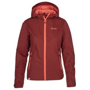 Dámská outdoorová bunda Kilpi ORLETI-W tmavě červená obraz
