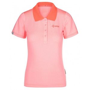 Dámské polo tričko Kilpi COLLAR-W světle růžové obraz