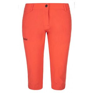 Korálové dámské sportovní tříčtvrteční kalhoty Kilpi TRENTA obraz