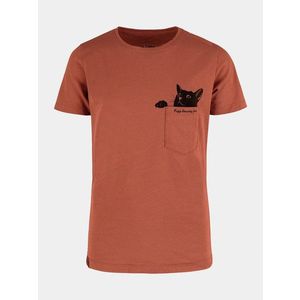 Volcano Kids's Regular Silhouette T-Shirt T-Cat Junior G02370-W22 obraz
