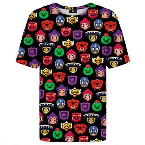 Mr. GUGU & Miss GO Unisex's Brawlers T-Shirt Tsh2220 obraz