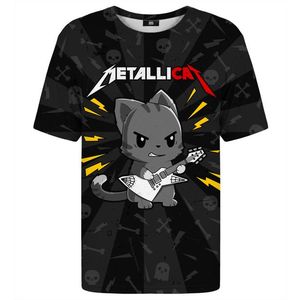 Dámské tričko Mr. GUGU & Miss GO Metallicat obraz