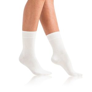 Bílé dámské ponožky Bellinda COTTON MAXX LADIES SOCKS obraz